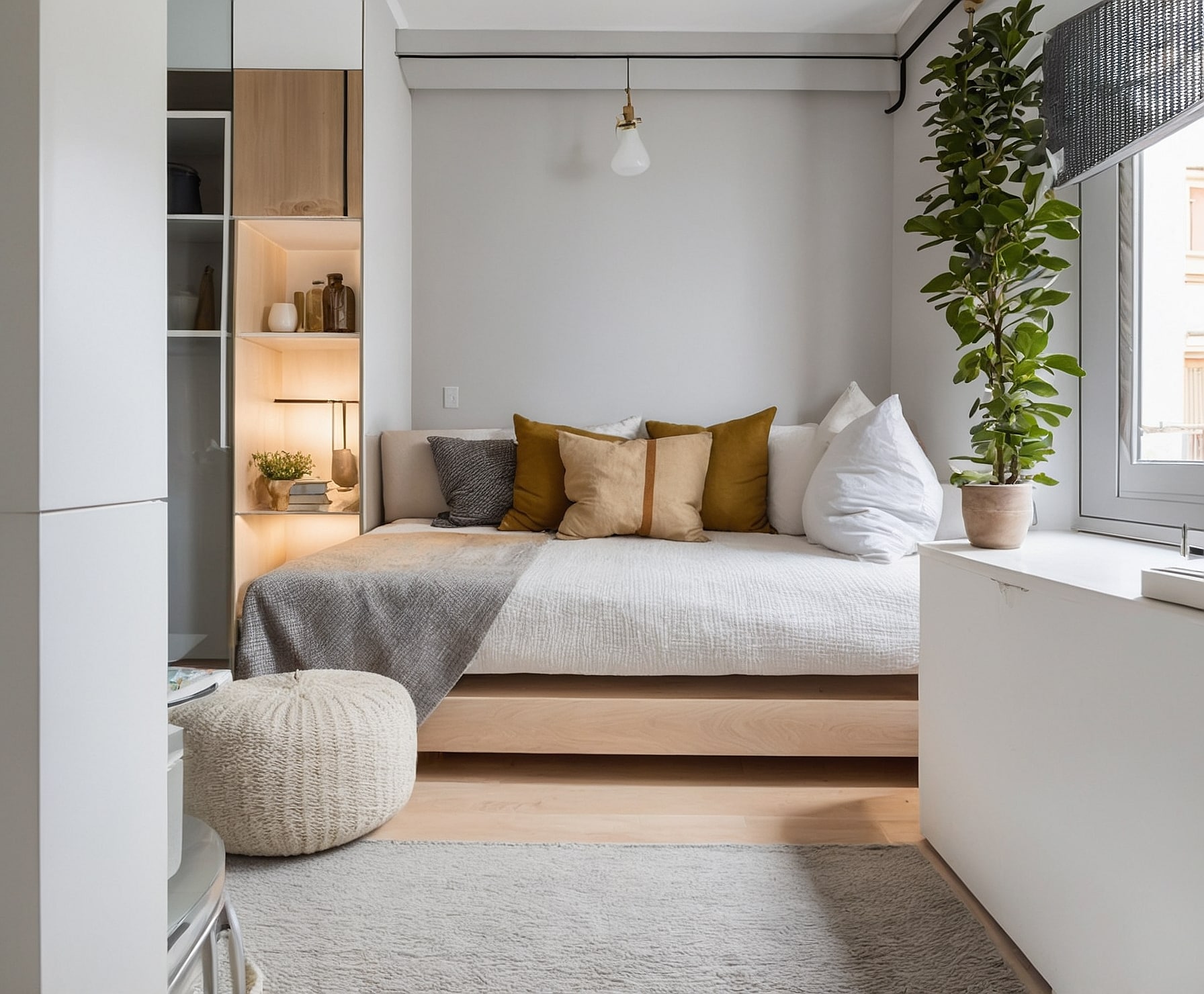 Reforma interior de apartamento moderno en Madrid